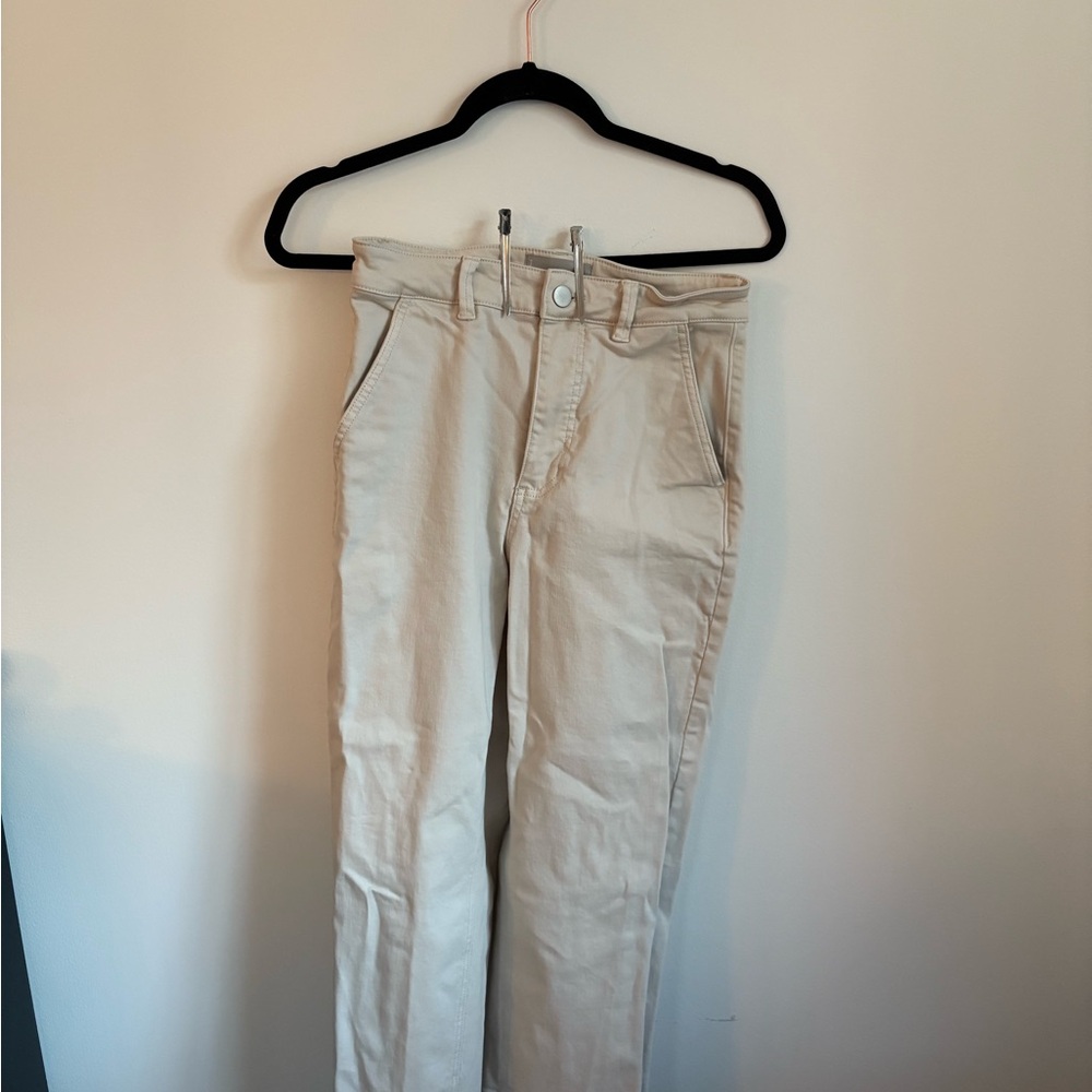 Everlane pants — straight leg crop pant